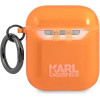 Karl Lagerfeld KLA2UCHFO AirPods cover pomaranczowy/orange Choupette - (KF000630-0)