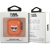 Karl Lagerfeld KLA2UCHFO AirPods cover pomaranczowy/orange Choupette - (KF000630-0)