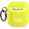 Karl Lagerfeld KLA2UCHFY AirPods cover zolty/yellow Choupette - (KF000633-0)