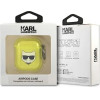 Karl Lagerfeld KLA2UCHFY AirPods cover zolty/yellow Choupette - (KF000633-0)