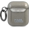 Karl Lagerfeld KLA2UCHGK AirPods 1/2 cover black/black Glitter Choupette - (KF000636-0)