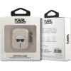 Karl Lagerfeld KLA2UKHGD AirPods cover zloty/gold Glitter Karl`s Head - (KF000840-0)