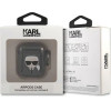 Karl Lagerfeld KLA2UKHGK AirPods cover czarny/black Glitter Karl`s Head - (KF000831-0)