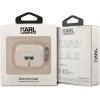 Karl Lagerfeld KLA3UKHGD AirPods 3 cover zloty/gold Glitter Karl`s Head - (KF000842-0)