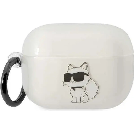 Karl Lagerfeld KLAP2HNCHTCT Airpods Pro 2 cover transparent Ikonik Choupette - (KF001508-0)