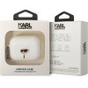 Karl Lagerfeld KLAP2RUNIKH AirPods Pro 2 cover white/white Silicone Karl Head 3D - (KF001478-0)