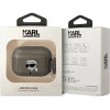 Karl Lagerfeld KLAPHNIKTCK AirPods Pro cover black/black Karl's Head - (KF001568-0)