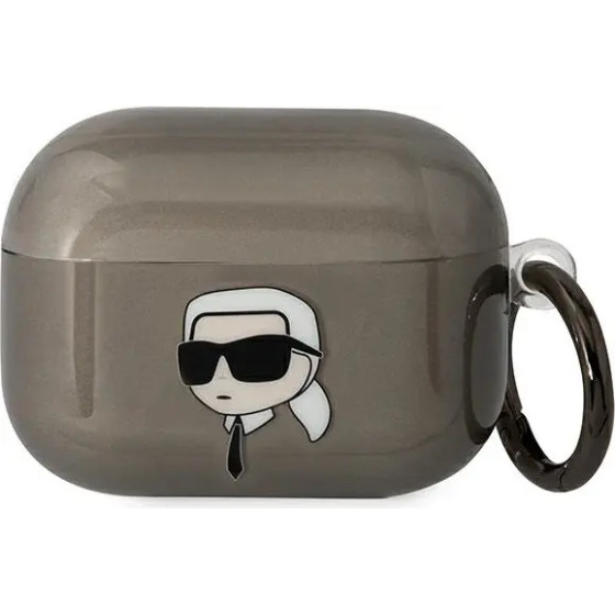 Karl Lagerfeld KLAPHNIKTCK AirPods Pro cover black/black Karl's Head - (KF001568-0)