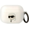 Karl Lagerfeld KLAPHNIKTCT AirPods Pro cover transparent Karl`s Head - (KF001566-0)