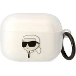 Karl Lagerfeld KLAPHNIKTCT AirPods Pro cover transparent Karl`s Head - (KF001566-0)