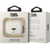 Karl Lagerfeld KLAPRUNIKH AirPods Pro cover white/white Silicone Karl Head 3D - (KF001463-0)
