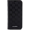 Karl Lagerfeld KLBKP14LSAKLHPK iPhone 14 Pro 6.1'' bookcase black/black Saffiano Monogram - (KF001619-0)
