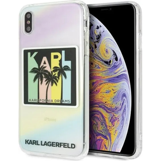 Karl Lagerfeld KLHCI65IRKD iPhone Xs Max hardcase Kalifornia Dreams - (KF000166-0)