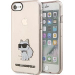 Karl Lagerfeld KLHCI8HNCHTCP iPhone 7/8/ SE 2020 / SE 2022 pink/pink hardcase Ikonik Choupette - (KF001583-0)