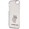 Karl Lagerfeld KLHCI8HNCHTCP iPhone 7/8/ SE 2020 / SE 2022 pink/pink hardcase Ikonik Choupette - (KF001583-0)