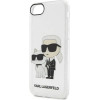 Karl Lagerfeld KLHCI8HNKCTGT iPhone 7/8/ SE 2020 / SE 2022 transparent hardcase Gliter Karl&Choupette - (KF001581-0)