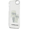 Karl Lagerfeld KLHCI8HNKCTGT iPhone 7/8/ SE 2020 / SE 2022 transparent hardcase Gliter Karl&Choupette - (KF001581-0)