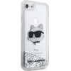 Karl Lagerfeld KLHCI8LNHCCS iPhone 7/8/ SE 2020/2022 silver/silver hardcase Glitter Choupette Head - (KF001527-0)