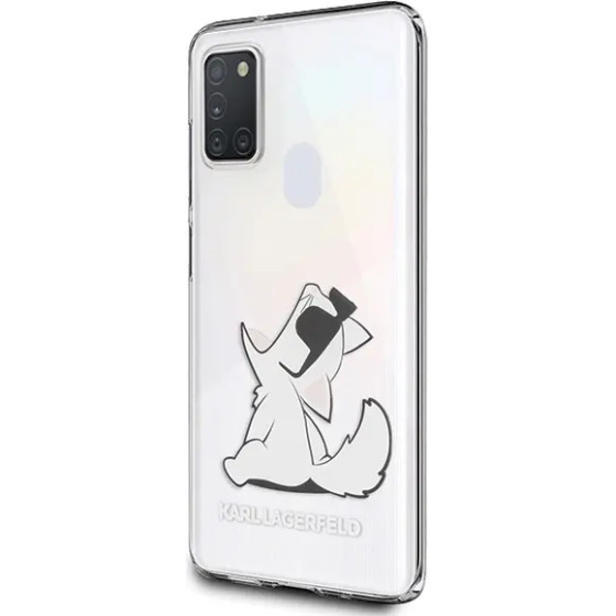 Karl Lagerfeld KLHCM21CFNRC M21 M215 hardcase transparent Choupette Fun - (KF000378-0)