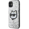 Karl Lagerfeld KLHCN61G2CPS iPhone 11 / Xr 6.1'' silver/silver hardcase Glitter Choupette Patch - (KF001663-0)