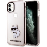 Karl Lagerfeld KLHCN61HNCHTCP iPhone 11 / Xr 6.1 pink/pink hardcase Ikonik Choupette - (KF001585-0)