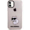 Karl Lagerfeld KLHCN61HNCHTCP iPhone 11 / Xr 6.1 pink/pink hardcase Ikonik Choupette - (KF001585-0)