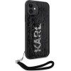 Karl Lagerfeld KLHCN61PSQRKS iPhone 11 / Xr 6.1'' silver/silver hardcase Sequins Cord - (KF001656-0)
