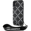 Karl Lagerfeld KLHCN61SAKLMBSK iPhone 11 / Xr 6.1'' black/black hardcase Monogram Losange Saffiano - (KF001657-0)