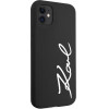 Karl Lagerfeld KLHCN61SKSVGK iPhone 11 / Xr 6.1'' black/black hardcase Silicone Signature - (KF001658-0)