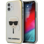 Karl Lagerfeld KLHCP12SPCKHML iPhone 12 mini 5,4'' multicolor hardcase Iridescent Karl`s Head - (KF000454-0)