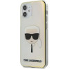 Karl Lagerfeld KLHCP12SPCKHML iPhone 12 mini 5,4'' multicolor hardcase Iridescent Karl`s Head - (KF000454-0)