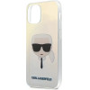 Karl Lagerfeld KLHCP12SPCKHML iPhone 12 mini 5,4'' multicolor hardcase Iridescent Karl`s Head - (KF000454-0)