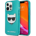 Karl Lagerfeld KLHCP13LCHTRB iPhone 13 Pro / 13 6,1'' niebieski/blue hardcase Glitter Choupette Fluo - (KF000753-0)