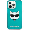 Karl Lagerfeld KLHCP13LCHTRB iPhone 13 Pro / 13 6,1'' niebieski/blue hardcase Glitter Choupette Fluo - (KF000753-0)