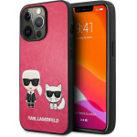Karl Lagerfeld KLHCP13LPCUSKCP iPhone 13 Pro / 13 6,1'' fuksja/fuchsia hardcase Ikonik Karl & Choupette - (KF000673-0)