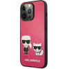 Karl Lagerfeld KLHCP13LPCUSKCP iPhone 13 Pro / 13 6,1'' fuksja/fuchsia hardcase Ikonik Karl & Choupette - (KF000673-0)