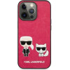 Karl Lagerfeld KLHCP13LPCUSKCP iPhone 13 Pro / 13 6,1'' fuksja/fuchsia hardcase Ikonik Karl & Choupette - (KF000673-0)