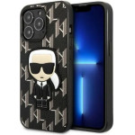 Karl Lagerfeld KLHCP13LPMNIKBK iPhone 13 Pro / 13 6.1'' hardcase black/black Monogram Ikonik Patch - (KF001322-0)