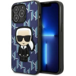 Karl Lagerfeld KLHCP13LPMNIKBL iPhone 13 Pro / 13 6.1 hardcase blue/blue Monogram Ikonik Patch - (KF001343-0)