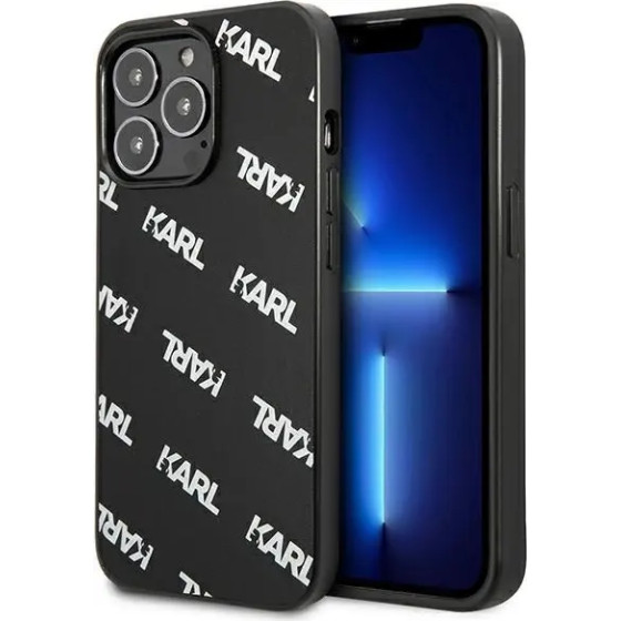 Karl Lagerfeld KLHCP13LPULMBK3 iPhone 13 Pro / 13 6,1'' hardcase czarny/black Allover - (KF001013-0)