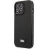 Karl Lagerfeld KLHCP13LSFMP2K iPhone 13 Pro / 13 6.1 hardcase black/black Saffiano Plaque - (KF001318-0)