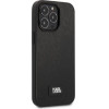 Karl Lagerfeld KLHCP13LSFMP2K iPhone 13 Pro / 13 6.1 hardcase black/black Saffiano Plaque - (KF001318-0)