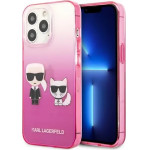 Karl Lagerfeld KLHCP13LTGKCP iPhone 13 Pro / 13 6,1'' hardcase rozowy/pink Gradient Ikonik Karl & Choupette - (KF000999-0)