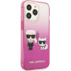 Karl Lagerfeld KLHCP13LTGKCP iPhone 13 Pro / 13 6,1'' hardcase rozowy/pink Gradient Ikonik Karl & Choupette - (KF000999-0)