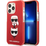 Karl Lagerfeld KLHCP13LTPE2TR iPhone 13 Pro / 13 6,1'' hardcase czerwony/red Karl&Choupette Head - (KF000970-0)
