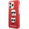 Karl Lagerfeld KLHCP13LTPE2TR iPhone 13 Pro / 13 6,1'' hardcase czerwony/red Karl&Choupette Head - (KF000970-0)