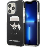 Karl Lagerfeld KLHCP13LTPEIKK iPhone 13 Pro / 13 6,1'' hardcase czarny/black Iconik Karl - (KF000962-0)