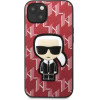 Karl Lagerfeld KLHCP13MPMNIKPI iPhone 13 6.1 hardcase red/red Monogram Ikonik Patch - (KF001325-0)