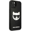 Karl Lagerfeld KLHCP13SCH3DBK 13 mini 5,4'' czarny/black hardcase 3D Rubber Choupette - (KF000783-0)