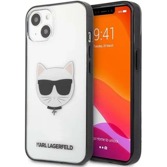 Karl Lagerfeld KLHCP13SHCHCK iPhone 13 mini 5,4'' transparent Ikonik Choupette - (KF000775-0)